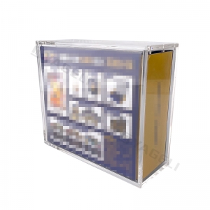 Caixa de acrílico premium para exibição da caixa do jogo Pokémon do 5º aniversário. 