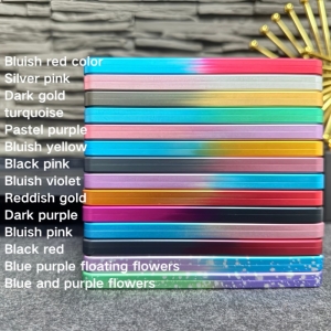 Porta-cartões magnético de alumínio para classificação 