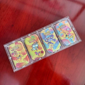 Mini caixa expositora de lata Pokémon