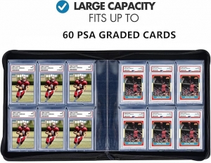 Pasta PSA de 6 bolsos em couro PU 