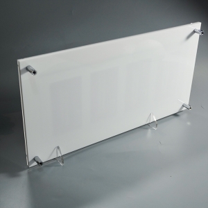 Protetor de Acrílico para 4 Pacotes de Reforço e Moldura de Exibição para Parede/Mesa 