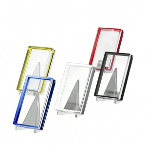 Pasta para cartas colecionáveis com 4 bolsos em PP 