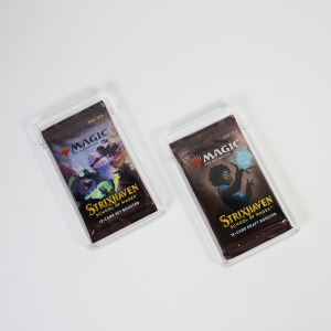 Estojo protetor para boosters de Magic: The Gathering em acrílico com 97% de resistência aos raios UV (tamanho universal) 