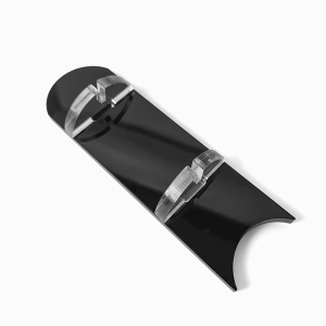 Suporte elegante em acrílico para exibição de cartões PSA (com dois compartimentos) 