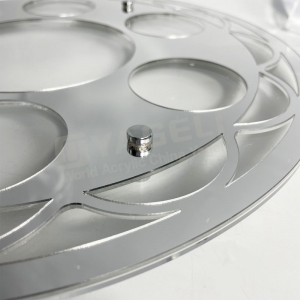 Prato de servir Judaica em Acrílico Premium Resistente aos Raios UV 