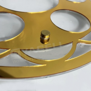 Prato de servir Judaica em Acrílico Premium Resistente aos Raios UV 