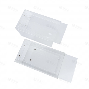 Recinto empilhável para animais de estimação em acrílico resistente aos raios UV 