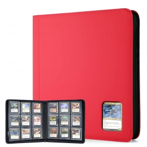 fichário de cartas colecionáveis