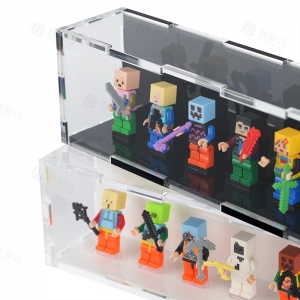 Vitrine de acrílico para minifiguras LEGO 