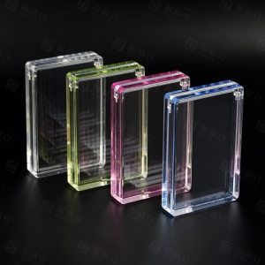 Estojo magnético premium em acrílico resistente a raios UV para placa única com certificação PSA CGC BGS. 