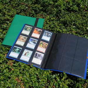 Álbum para Cartões Colecionáveis de 9 Bolsos em PP para Cartas Pokémon 