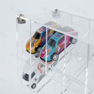 Vitrine de acrílico fundido para exibição de carros 