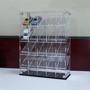 Vitrine de acrílico fundido para exibição de carros 