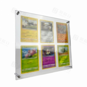 Expositor de Cartas Pokémon TCG | Expositor de Cartas Colecionáveis em Acrílico | YAGELI 