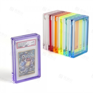 YAGELI Suporte Acrílico para Cartas Classificadas Colorido | Fabricante Premium de Acessórios PSA 