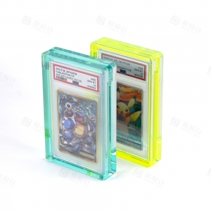 YAGELI Suporte Acrílico para Cartas Classificadas Colorido | Fabricante Premium de Acessórios PSA 