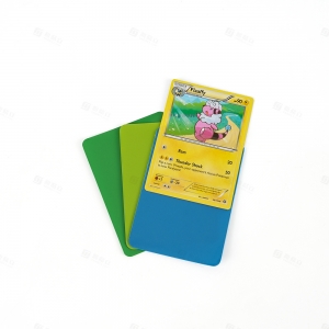 Capas coloridas para cartas com cantos arredondados para cartas TCG | YAGELI 