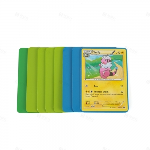 Capas coloridas para cartas com cantos arredondados para cartas TCG | YAGELI 