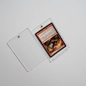 Suporte Magnético One Touch para Cartas Colecionáveis, Estojo de Exibição Protetor Transparente 
