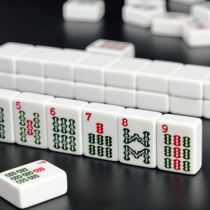 Conjunto de Peças de Mahjong Americano