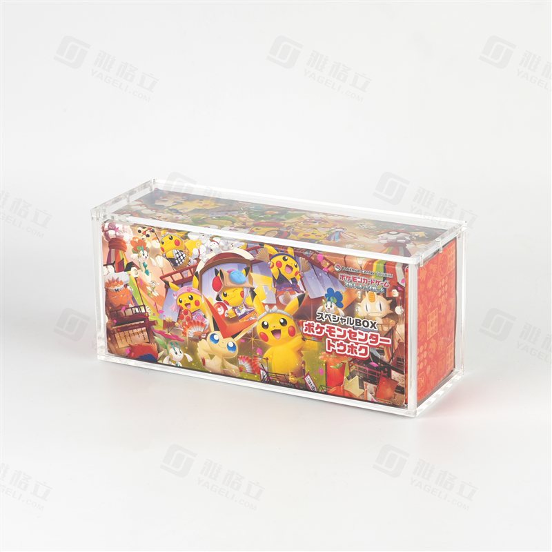 YAGELI lança caixa premium de acrílico Pokémon Tohoku para o mercado global de acessórios de Pokémon TCG.