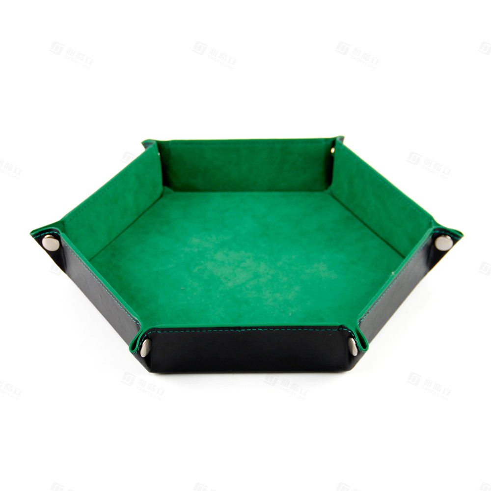 Uma Opção Personalizável de Armazenamento de Dados Hexagonal em Couro PU