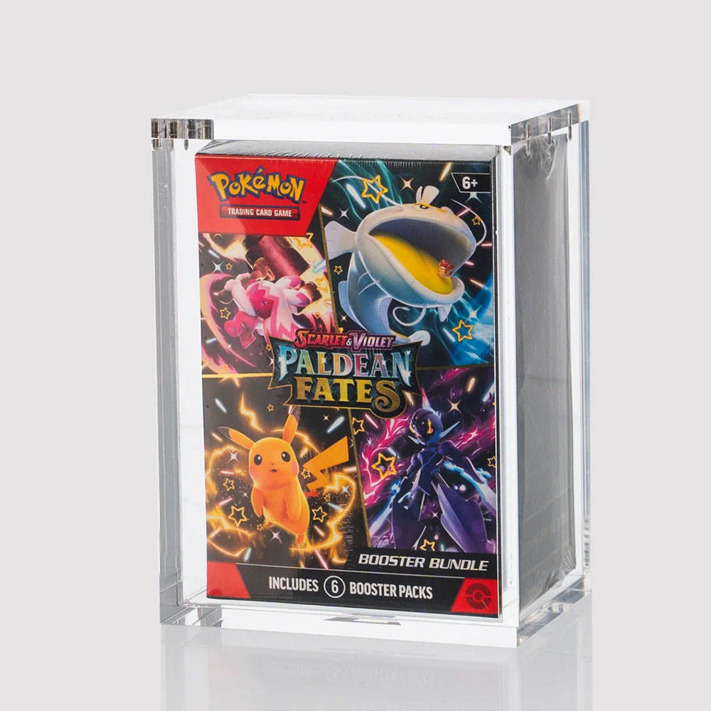 Vitrine de acrílico para TCG